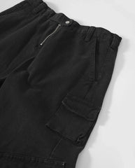 Jimin Noir Adjustable Cargo Pants