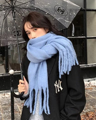Karina Cozy Frilled Scarf