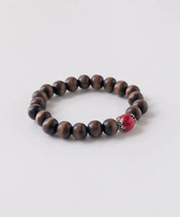 Jungkook Mocha Beaded Bracelet