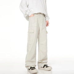 Jin Ivory Multi-Pocket Pants