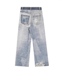 J-Hope Faded Distressed Jeans