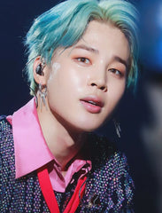 Jimin Silver Cross & Pendulum Earrings