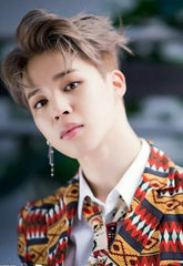 Jimin Silver ChimChim “IDOL” Earrings