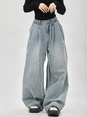 J-Hope Sky Denim Baggy Jeans