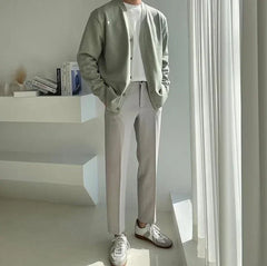Suga Mint V-Neck Cardigan
