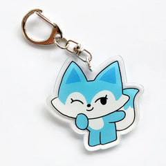 ITZY WDZY Two-Piece Transparent Acrylic Keychain