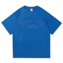 SuperTuna™ Retro Kawaii Cotton T-Shirt Harajuku Style