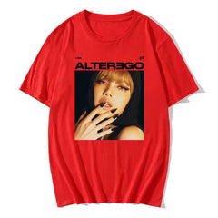 LISA “Alter Ego 2025” Graphic Oversized T-Shirt