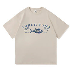 SuperTuna™ Retro Kawaii Cotton T-Shirt Harajuku Style