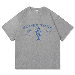 SuperTuna™ Retro Kawaii Cotton T-Shirt Harajuku Style