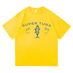 SuperTuna™ Retro Kawaii Cotton T-Shirt Harajuku Style