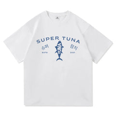 SuperTuna™ Retro Kawaii Cotton T-Shirt Harajuku Style
