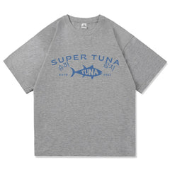 SuperTuna™ Retro Kawaii Cotton T-Shirt Harajuku Style