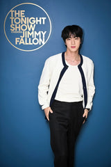 Jin Ivory Noir Contrast Cardigan