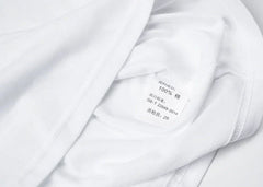 Jungkook White Gradient Circle Print Tee
