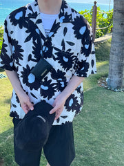 Taehyung Ivory Large Floral Shirt