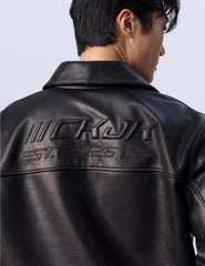 Leather Racer Jacket (Read Description)