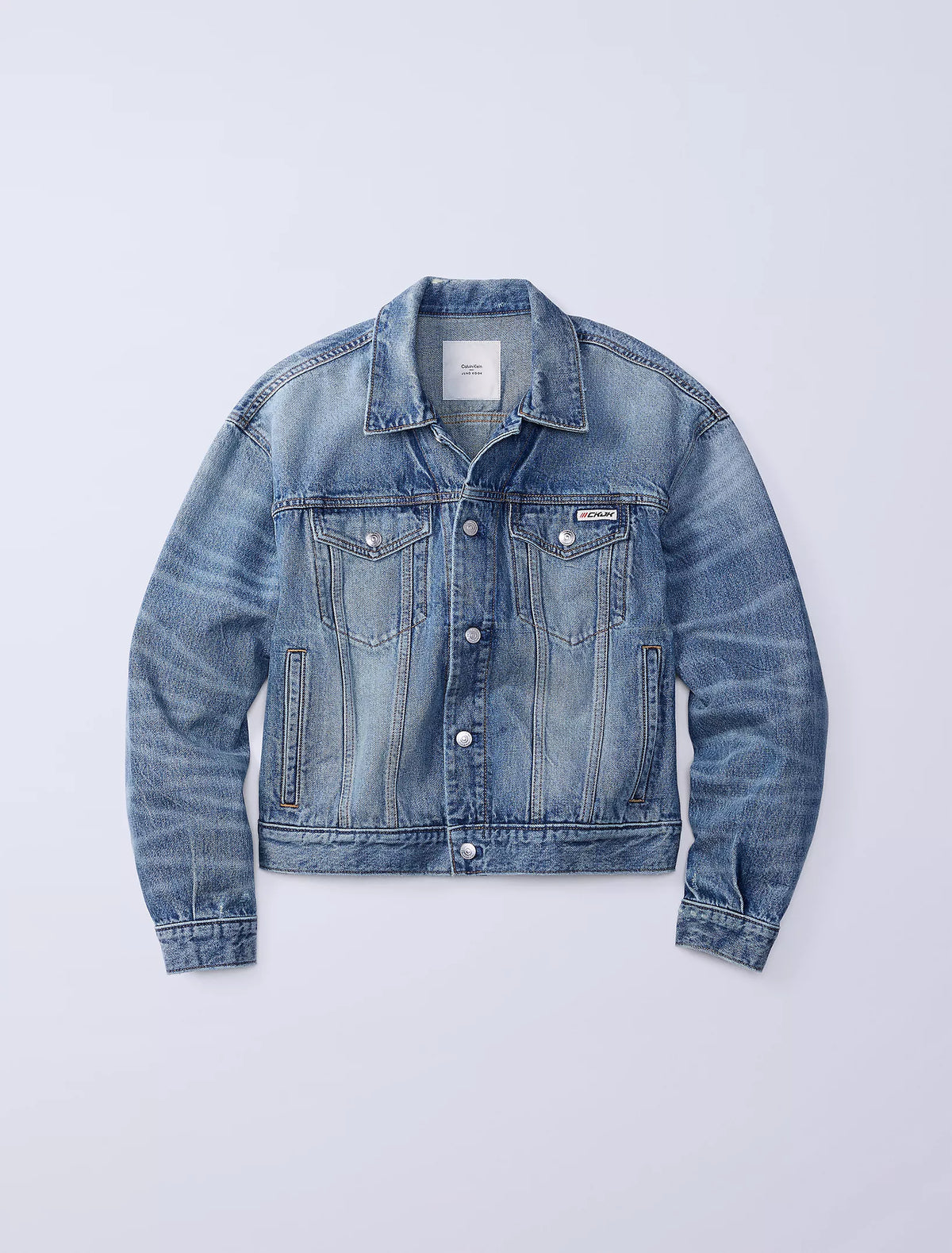 90s Denim Trucker Jacket (Read Description)