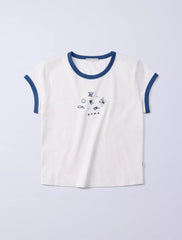 Icons Graphic Ringer Baby Tee (Read Description)