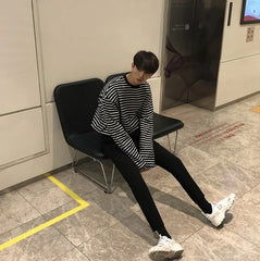 RM Noir Classic Striped Tee