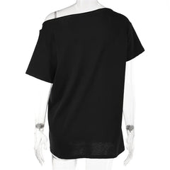 Karina Gothic Print T-Shirt