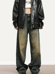Winter Vintage Washed Jeans