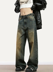 Winter Vintage Washed Jeans