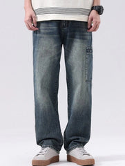Jungkook Washed Side-Pocket Jeans