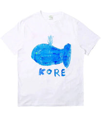 Jin Ivory Graffiti Design Tee