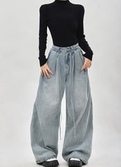 J-Hope Sky Denim Baggy Jeans