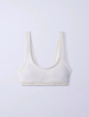 Heritage Cotton Lightly Lined Bralette (Read Description)