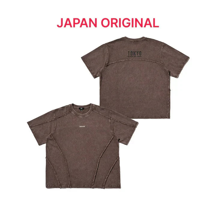 BTS - ARIRANG WORLD TOUR JAPAN MD S/S T-SHIRT TOKYO (BROWN)
