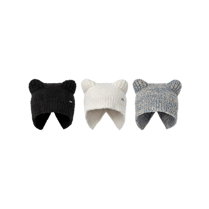 ENHYPEN [Artist-Made Collection by SUNOO] Fuzzy Bear Beanie