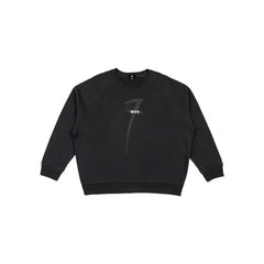BTS Official "7" Graphic Sweatshirt - Black