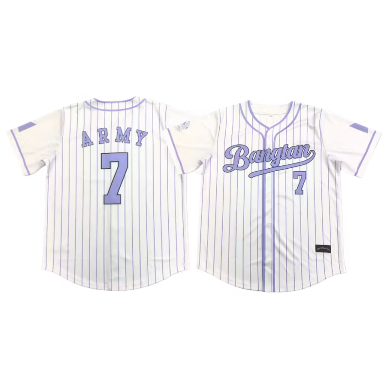 Bangtan Baseball Jersey (ARMY 7 Edition)
